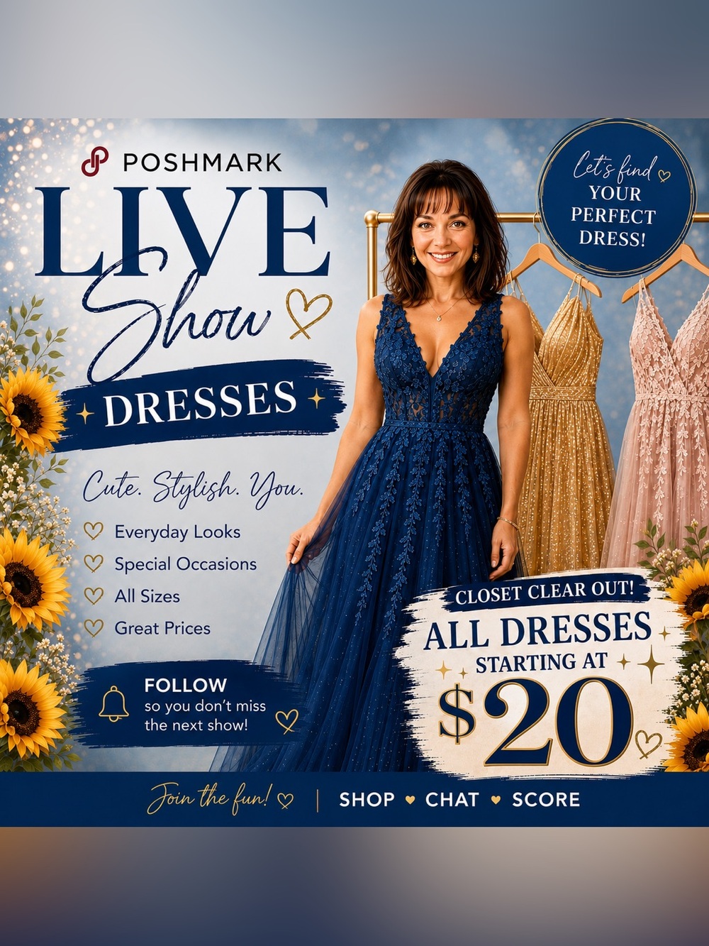 $20 Start Dress Sale